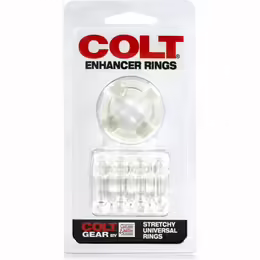 COLT, пръстени за подсилване, прозрачни, гъвкави, две пръстена