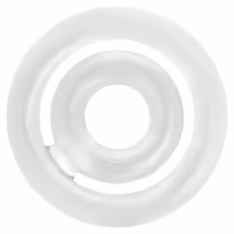 Potenz C Ring комплект пръстени за пенис, два размера, силикон, прозрачен