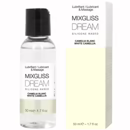 Dream White Camelia силиконов лубрикант и масажен гел, 50 мл
