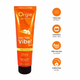 Lube Tube Vibe ароматизиран интимен гел Пина колада, 100 мл