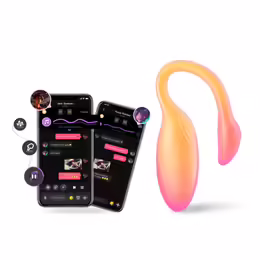 Flamingo Max вибриращо кегел топче, оранжево