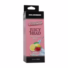 GoodHead Juicy Head освежаващ спрей за уста с розова лимонада, веган, 59 мл
