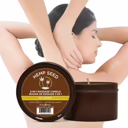 Nag Champa ароматна масажна свещ 3 в 1, 170 г