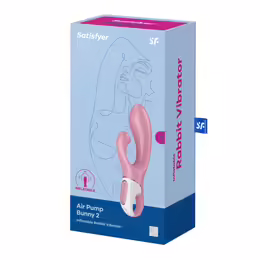 Air Pump Bunny 2 надуваем вибратор зайче, светлочервен