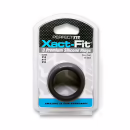 Xact-Fit комплект пръстени за пенис, S/M, 3 размера