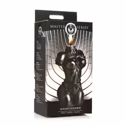 Bound Goddess декоративна свещ за восъчна игра, черна