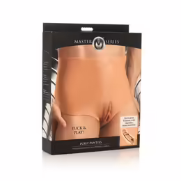 Pussy Panties силиконови бикини с два отвора, L
