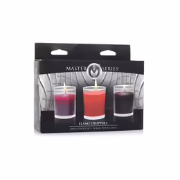 Flame Drippers комплект свещи за восъчна игра, 3 бр., ниска температура