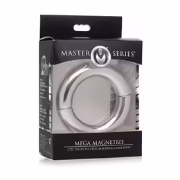 Mega Magnetize стоманен магнитен пръстен за пенис, 44 мм