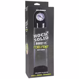 Rock Solid Boost It вакуумна помпа с манометър, прозрачна