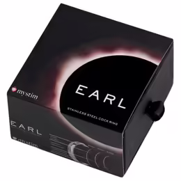 Mystim His Ringness Earl Polished 55 mm Stainless Steel Ring
