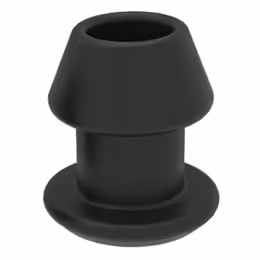 Extreme Hollow Plug Size S анална тапа, кух дизайн, 7.5 cm, черен