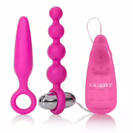 Booty Vibro Kit комплект вибратори, 3 елемента, водоустойчив, черен