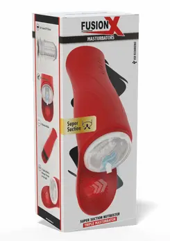 Super Suction Nutbuster Triple Intimate Machine, 5 Modes, IPX5, Black