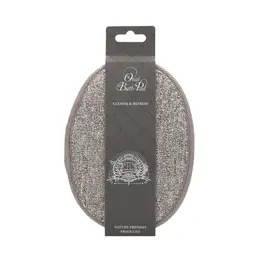 Touche Oval Bath Pad Bamboo Charcoal & Flax Universal Size
