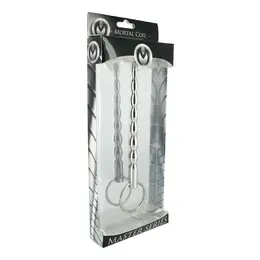 Mortal Coil Stainless Steel Graduated Intimate Rod with Retrieval Ring