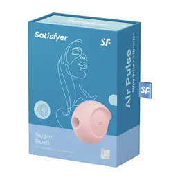 Satisfyer Sugar Rush Air Pulse Silicone Intimate System Pink Rechargeable