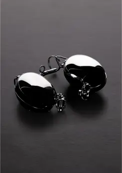 Shots Steel Evil Shells Intimate Pressure System Silver Adjustable