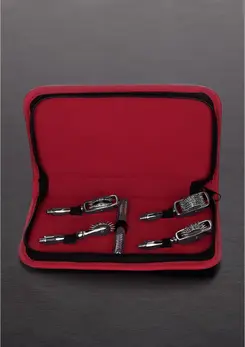 SINNER GEAR Interchangeable Pinwheel Set Chrome 4 Attachments