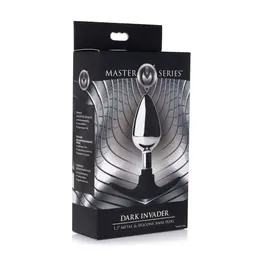 Dark Invader Metal-Silicone Plug Medium Nickel-Free Weighted Design