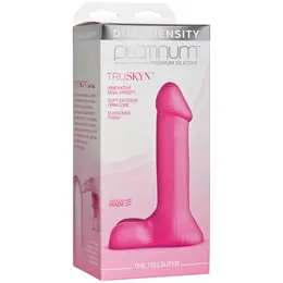 Doc Johnson TRUSKYN Tru Super Silicone Model Dual-Density 21 cm Beige