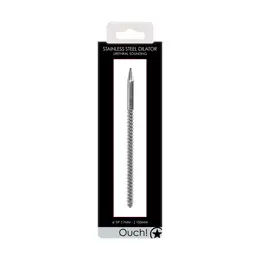 Mystim Stainless Steel Ribbed Dilator 0.3/8 mm - Precision Medical-Grade Tool