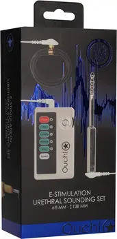 E-Stim Electro Urethral Sounding Set Small - Stainless Steel System