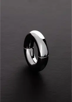 Mister B Round 2-Piece Stainless Steel Stretching Ring 0.6/1.5 cm