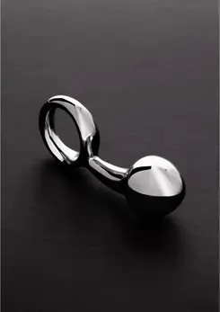 Shots Steel Prostate Plug 39mm - Ergonomic Stainless Steel Intimate Device