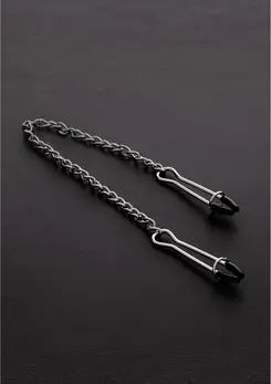Sinner Gear Adjustable Stainless Steel Nipple Clamps 33cm Chain