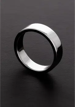 Sinner Gear Flat Stainless Steel Ring 12x57.5mm - High Polish Finish