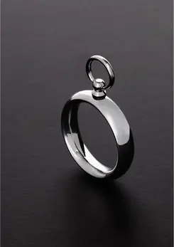Mister B Donut Metal Ring with O-Ring 50mm Stainless Steel