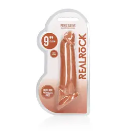 Toyfa A-Toys Intimate Extension Sleeve 23 cm Skin-Toned TPE