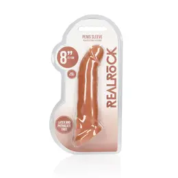 Toyz4Lovers Intimate Extension Sleeve 20 cm TPE, Phthalate-Free, Beige