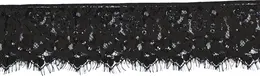 Ouch! Mystere Lace Mask Elegant Black Eye Accessory