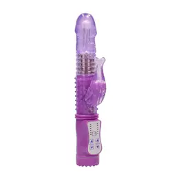 Shots Vibrating Dolphin Multi-Pattern Rotating System Blue