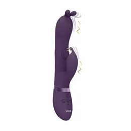 Gada PulseWave Bunny Ear Intimate Massager with Triple Independent Motors