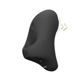 VIVE Hana Black - Ergonomic Pulse Wave Rechargeable Finger Device