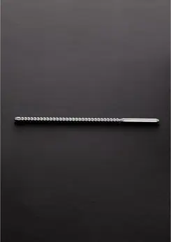 DIPSTICK Ribbed Stainless Steel Intimate Sound 0.3/0.8 cm