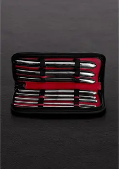 Sinner Gear Hegar Double-Ended Dilator Set 8 pcs with Leather Case