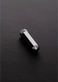 Shots Inhaler Stainless Steel with Leather Cord - Compact Accessory