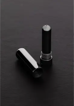 Shots Inhaler Stainless Steel with Leather Cord - Compact Accessory