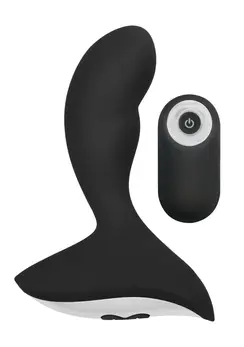 SONO No.79 Rechargeable Silicone Massager with Remote, Black