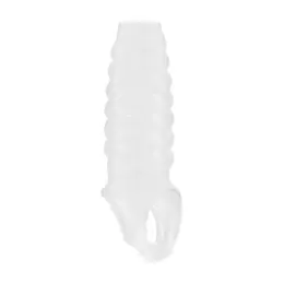 Screaming O No.21 Intimate Extension Sleeve with Support Strap, Clear