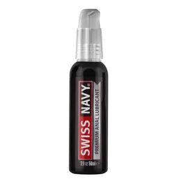 Swiss Navy Silicone-Based Anal Lubricant 59ml - Long-Lasting Formula