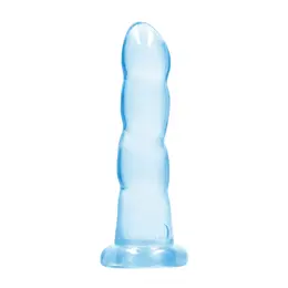 REALROCK Crystal Clear Intimate Model 17 cm with Suction Base