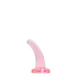 REALROCK Crystal Clear Model 5 - Transparent Intimate Device with Suction Cup 11.5 cm