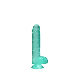 REALROCK Crystal Clear Model 6 with Suction Cup 17cm Transparent