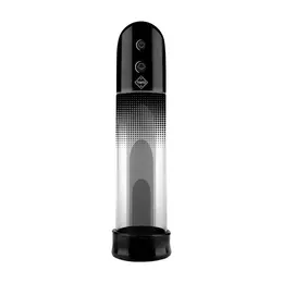 LuvPump Automatic USB Intimate Vacuum System 20cm Silicone Black