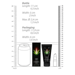 Cobeco Pharma CBD Cannabis Intimate Cream for Women 50ml Water-Based